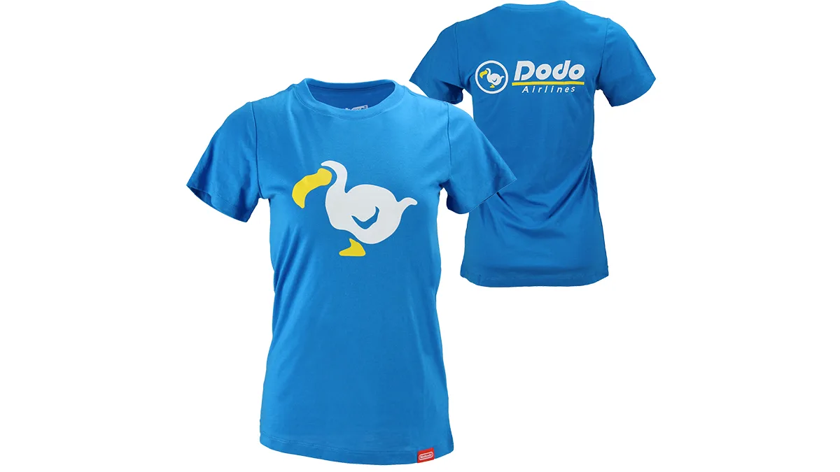 115707-animal-crossing-dodo-airlines-shirt-blue-womens-front_back-1200x675-1
